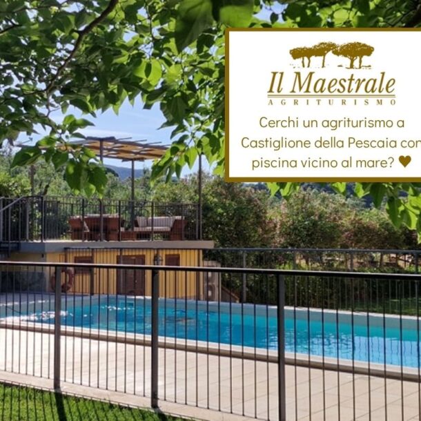 Agriturismo Il Maestrale, Agriturismo a Castiglione della Pescaia con piscina vicino al mare camere appartamenti